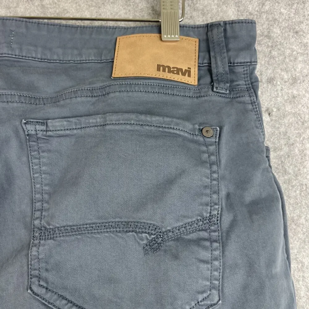 Mavi Zach Straight Leg Pants‎ Mens 36x30 Blue Stretch Casual
